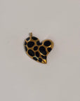 BLACK DOT HEART