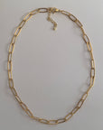 NECKLACE CHAIN (Paperclip chain (charm)