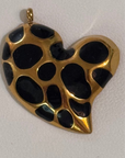 BLACK DOT HEART