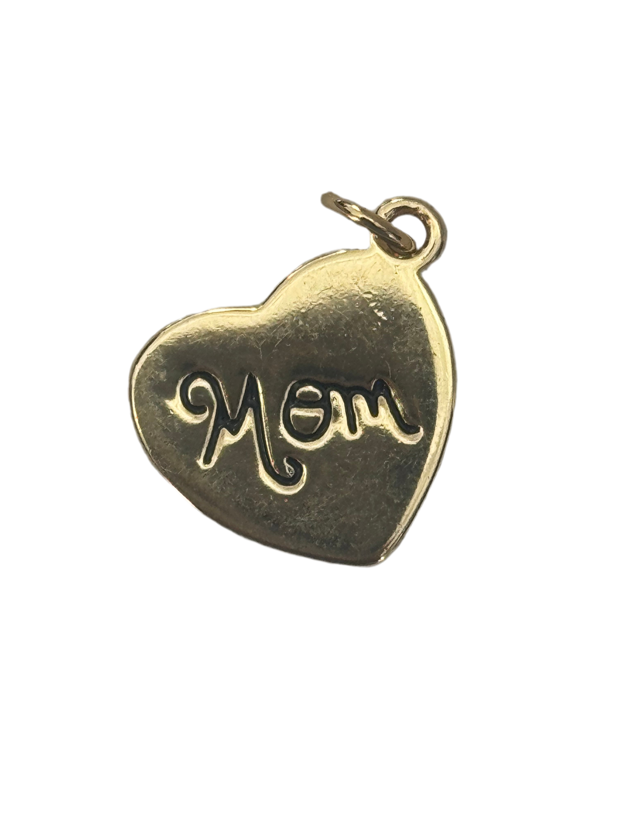 MOM HEART CHARM
