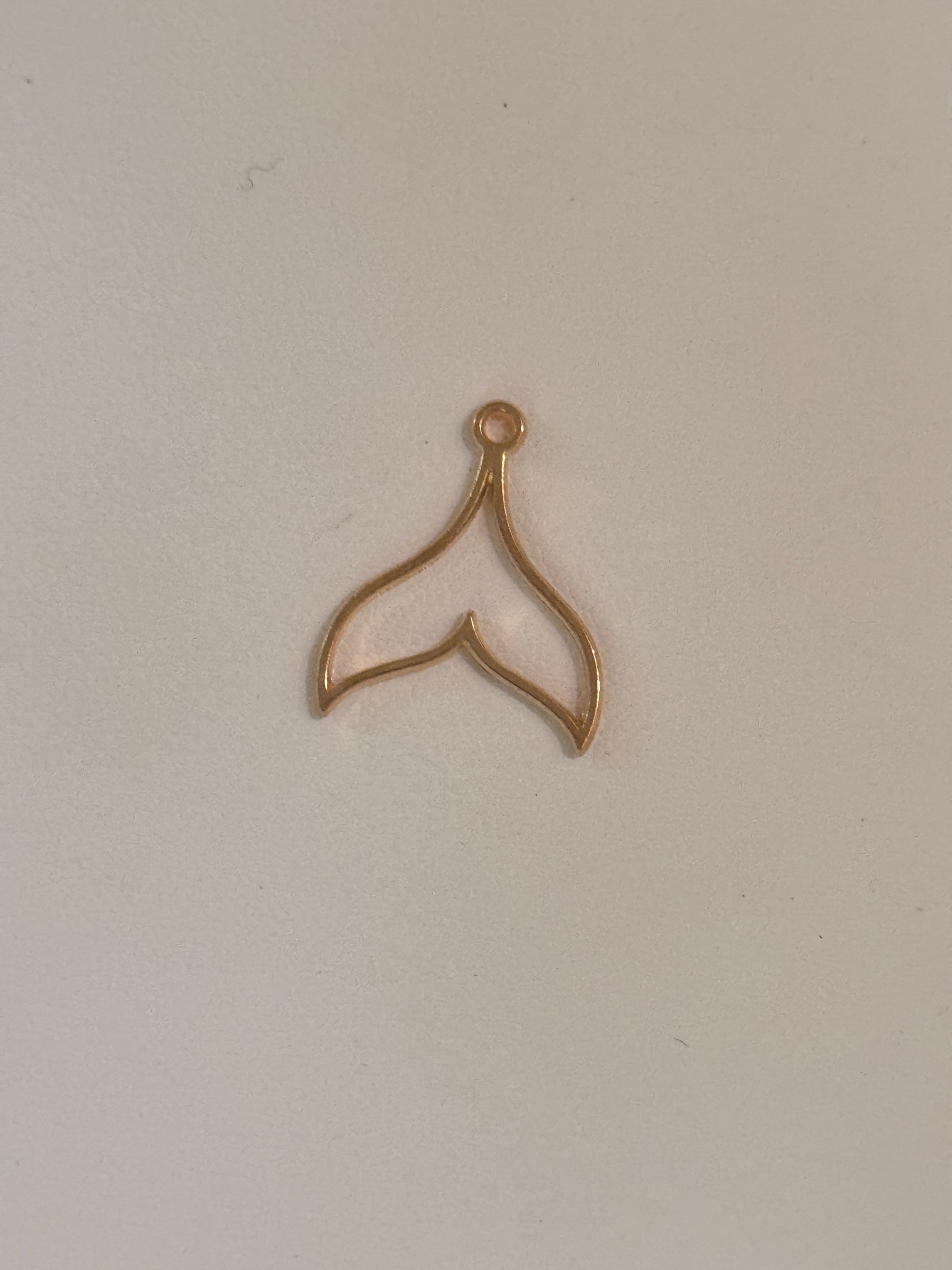 WHALE TALE Charm ( cutout)